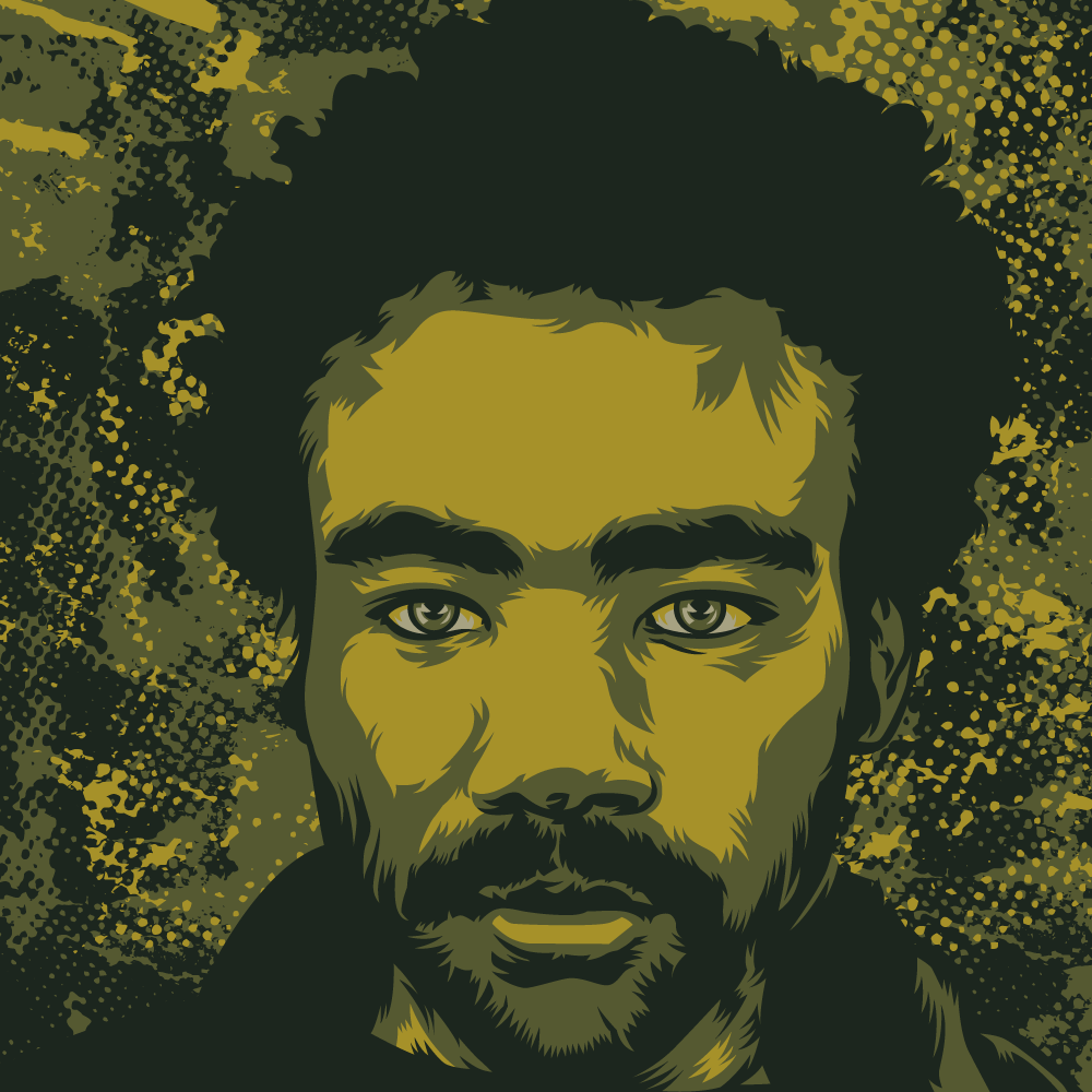 "Childish Gambino" by Jeffrey Everett / Rockets are Red