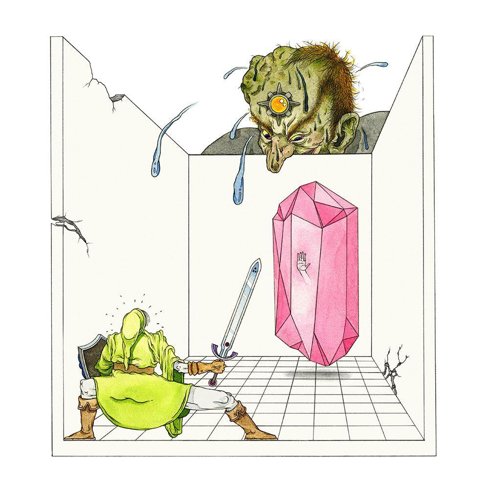 "Ocarina of Time" by Jesse Fillingham - Hero Complex Gallery