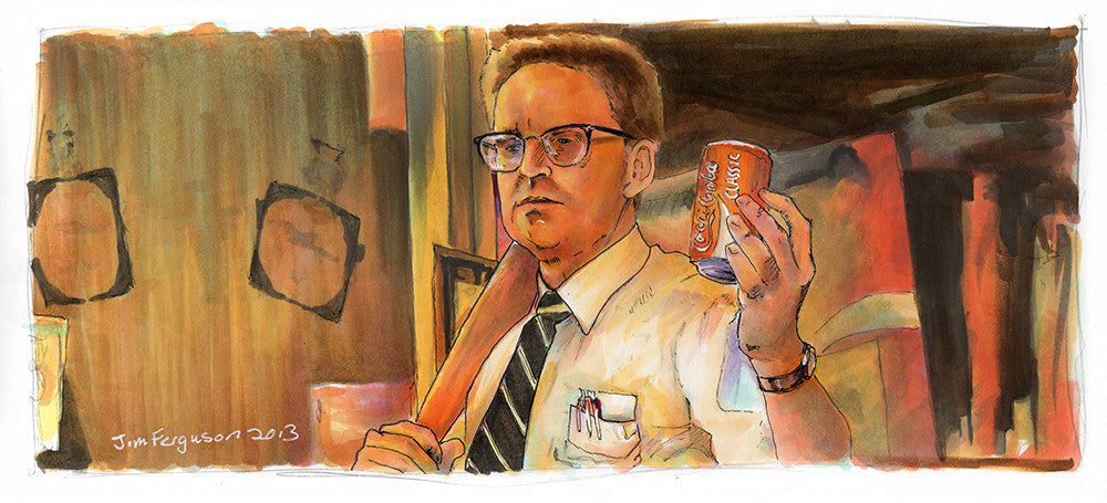 "Rolling Back Prices to 1965" by Jim Ferguson - Hero Complex Gallery