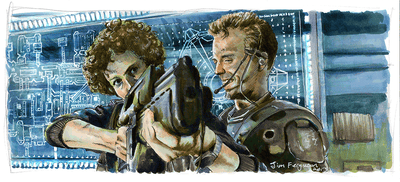"I Can Handle Myself" by Jim Ferguson - Hero Complex Gallery