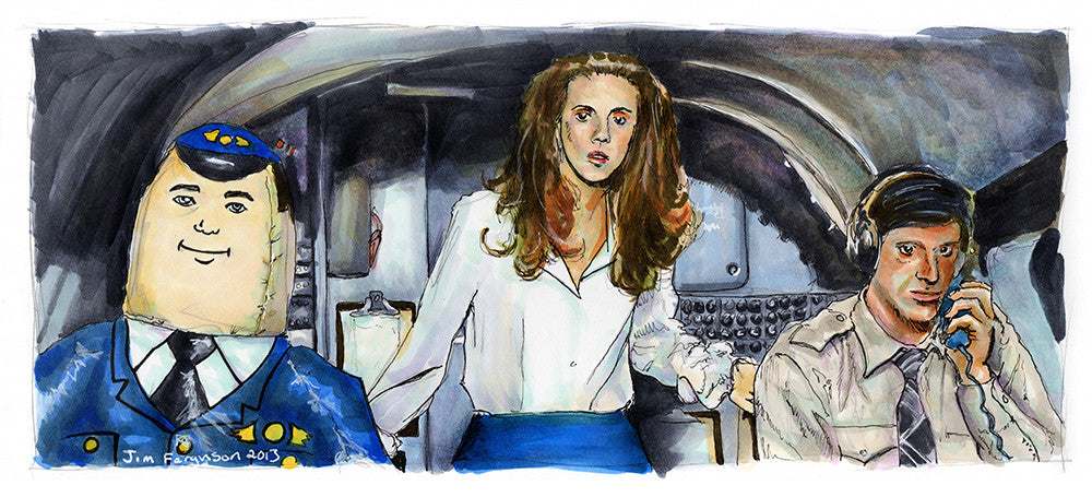 "Good Luck, We're All Counting on You" by Jim Ferguson - Hero Complex Gallery