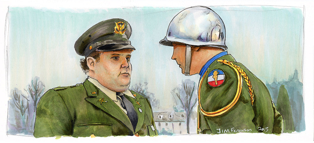 "What is that on your uniform?" by Jim Ferguson - Hero Complex Gallery