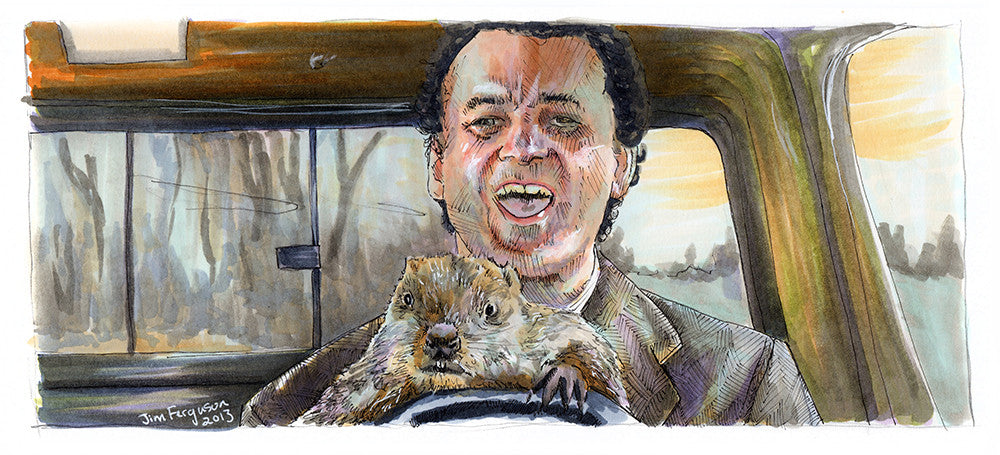 "Don't Drive Angry" by Jim Ferguson - Hero Complex Gallery
