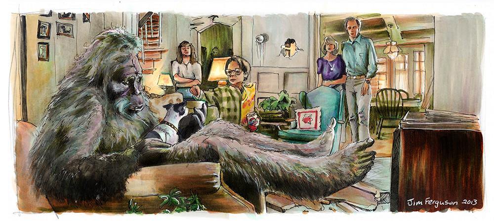 "He Didn't Care for the Blue Cheese" by Jim Ferguson - Hero Complex Gallery