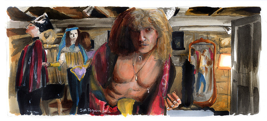 "Goodbye Horses" by Jim Ferguson - Hero Complex Gallery
