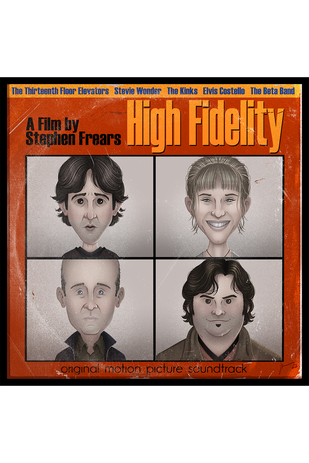 "High Fidelity Soundtrack" by JJourdenaisART