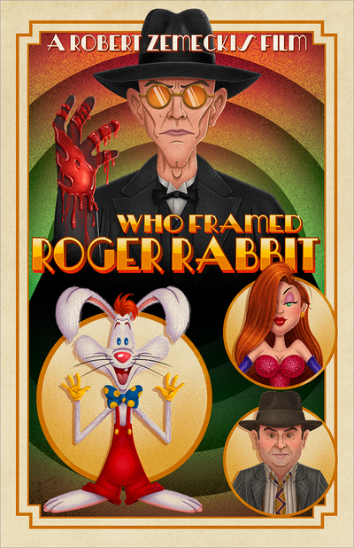 "Who Framed Roger" by JJourdenaisART