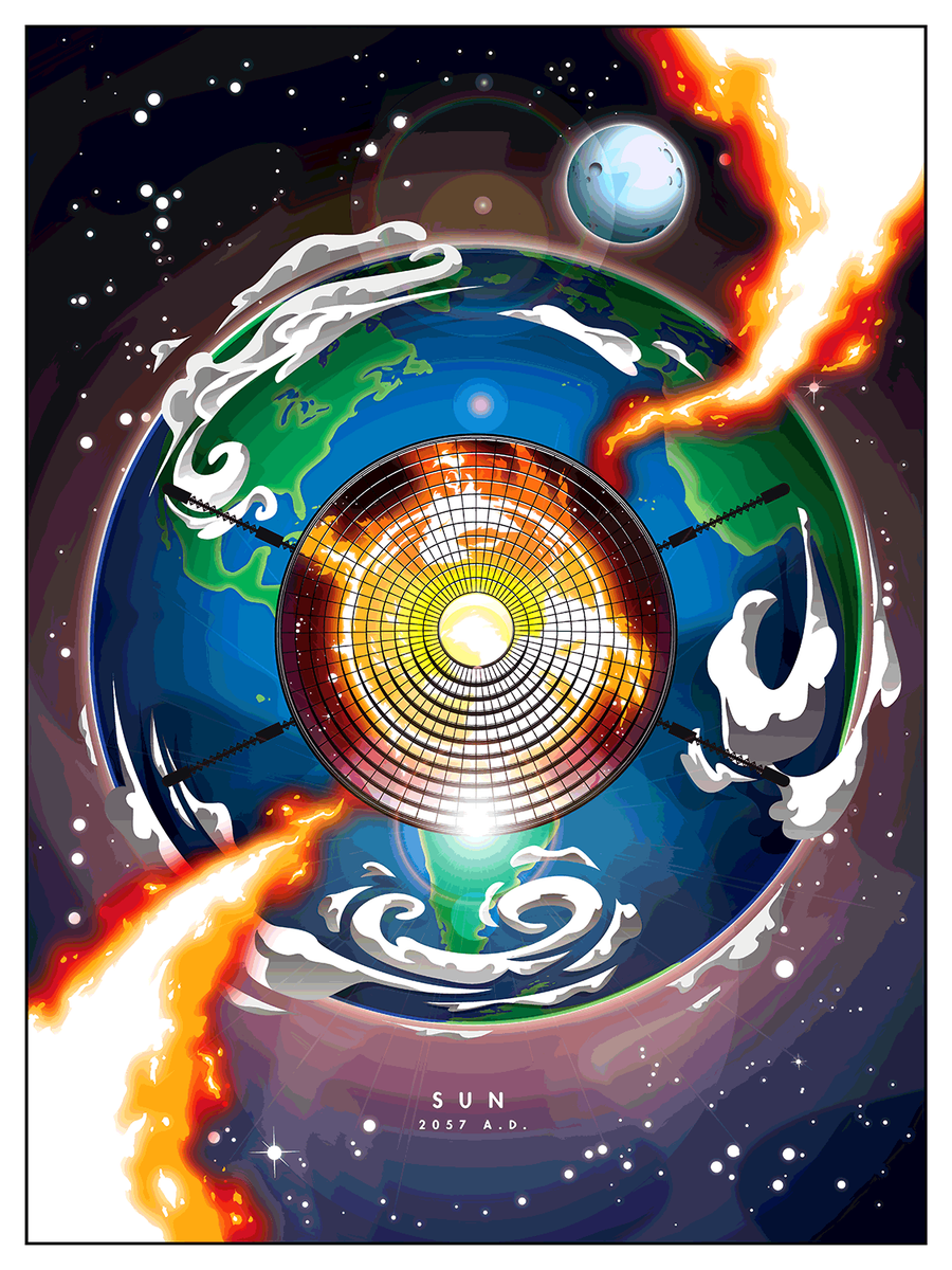 "Sun" by Joshua Budich - Hero Complex Gallery
