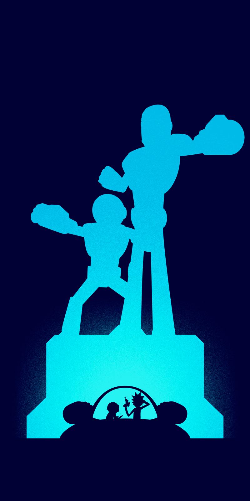 "Purge Rick and Morty" by Khoa Ho - Hero Complex Gallery