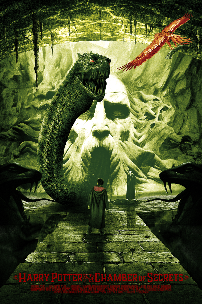 "Harry Potter and the Chamber of Secrets" by Kevin M Wilson / Ape Meets Girl - Hero Complex Gallery