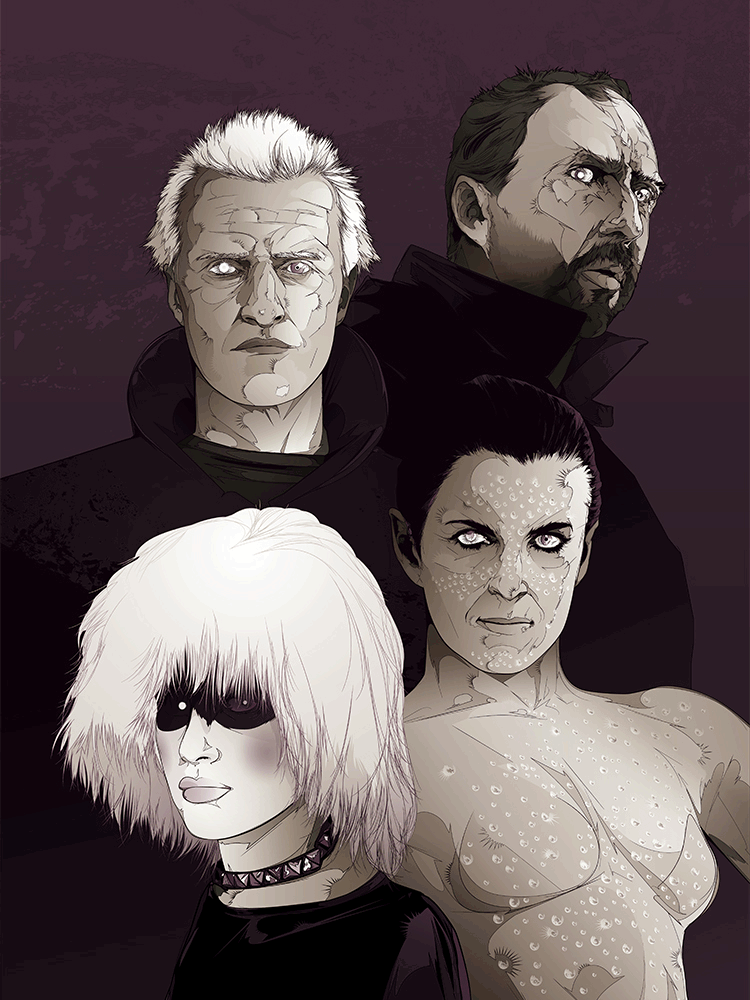 4 of Spades: "Replicants" by Kako - Hero Complex Gallery
