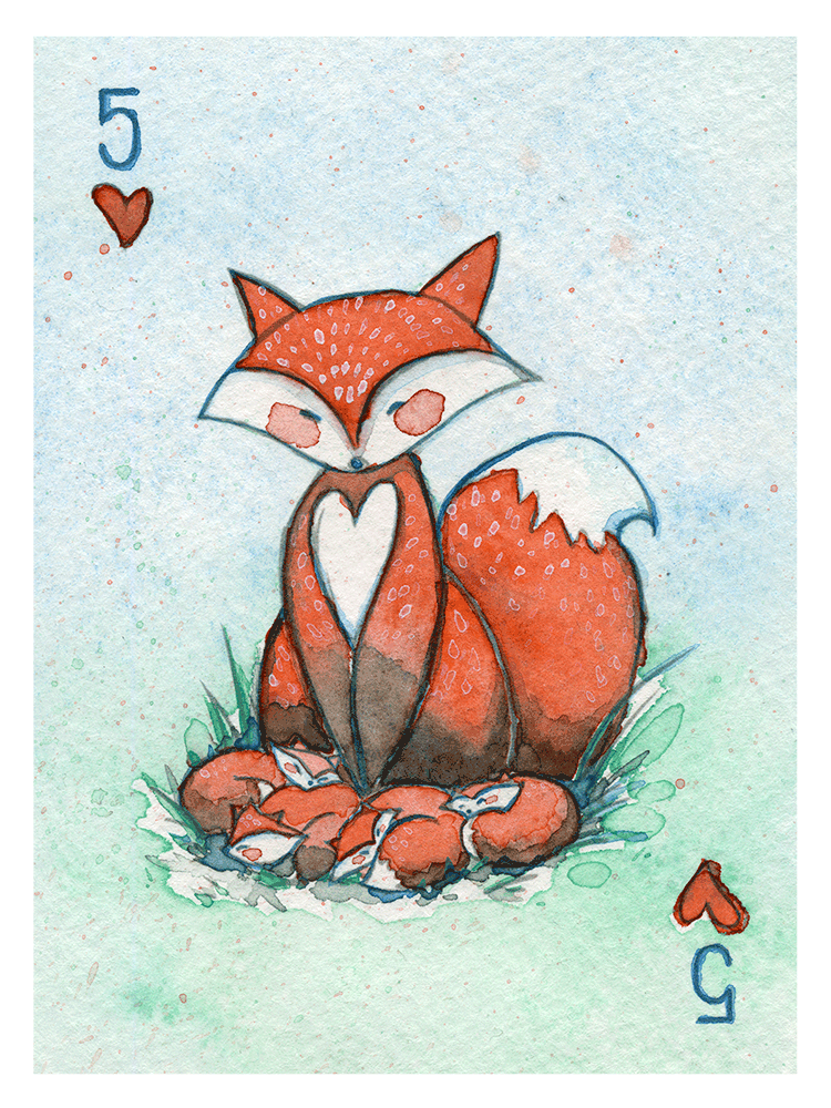 5 of Hearts by Kendra Minadeo | HelloItsQuokka - Hero Complex Gallery