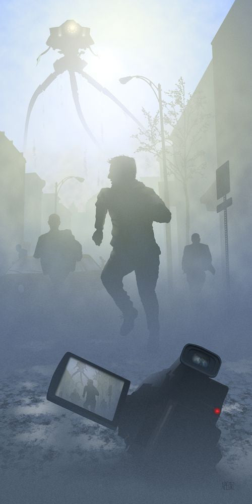 "Yet, Across the Gulf of Space..." by Kevin M Wilson / Ape Meets Girl - Hero Complex Gallery