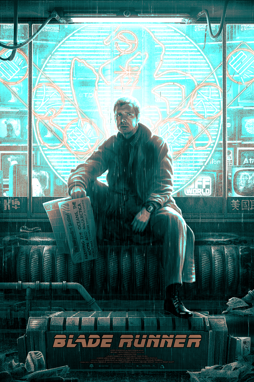"Blade Runner" by Kevin M Wilson / Ape Meets Girl