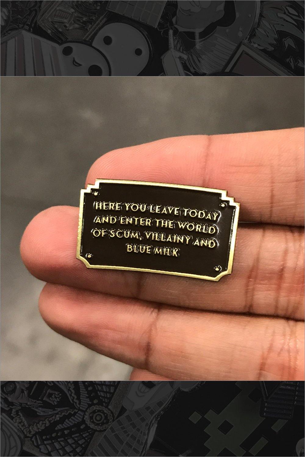 659. "Blue Milk" Pin by Kevin M Wilson / Ape Meets Girl - Hero Complex Gallery