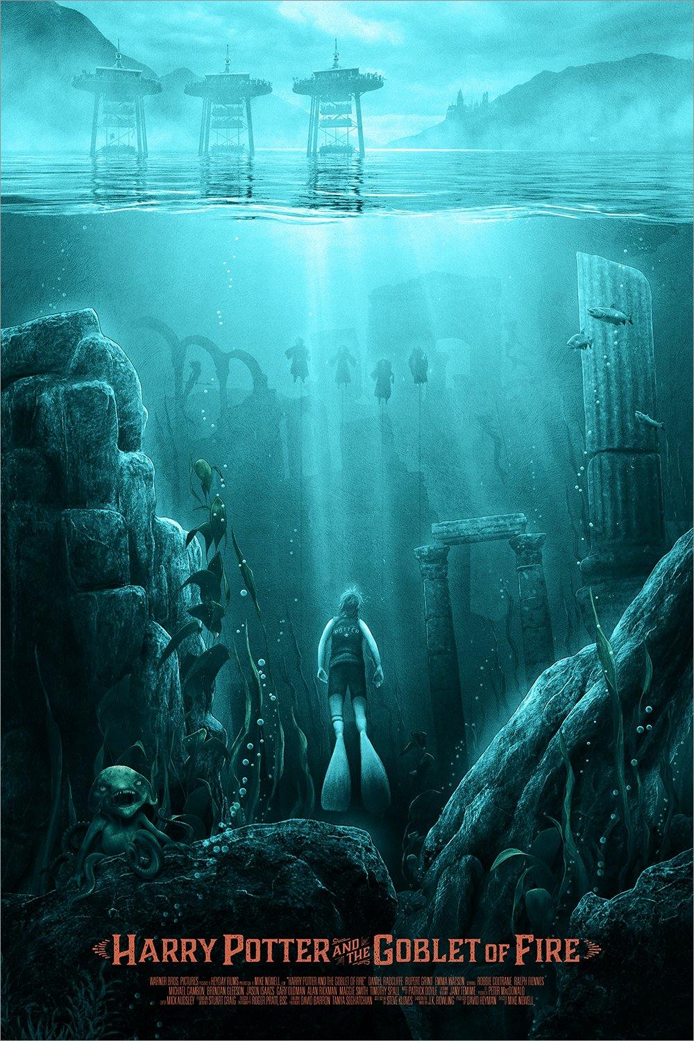 "Harry Potter and the Goblet of Fire" by Kevin M Wilson / Ape Meets Girl - Hero Complex Gallery