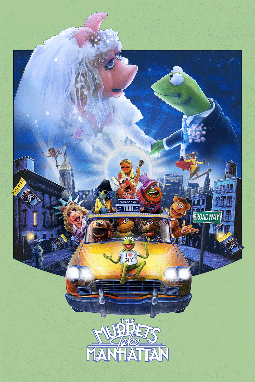 "Manhattan Melodies" by Kevin M Wilson / Ape Meets Girl - Hero Complex Gallery