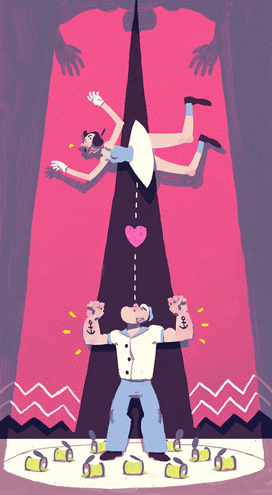 "Man on the Flying Trapeze" by Kyle Smart - Hero Complex Gallery