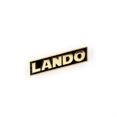 640. "Lando" Gold Pin by Little Shop of Pins - Hero Complex Gallery