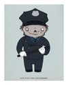 "Let's Play Cops" by Isaac Bidwell - Hero Complex Gallery
