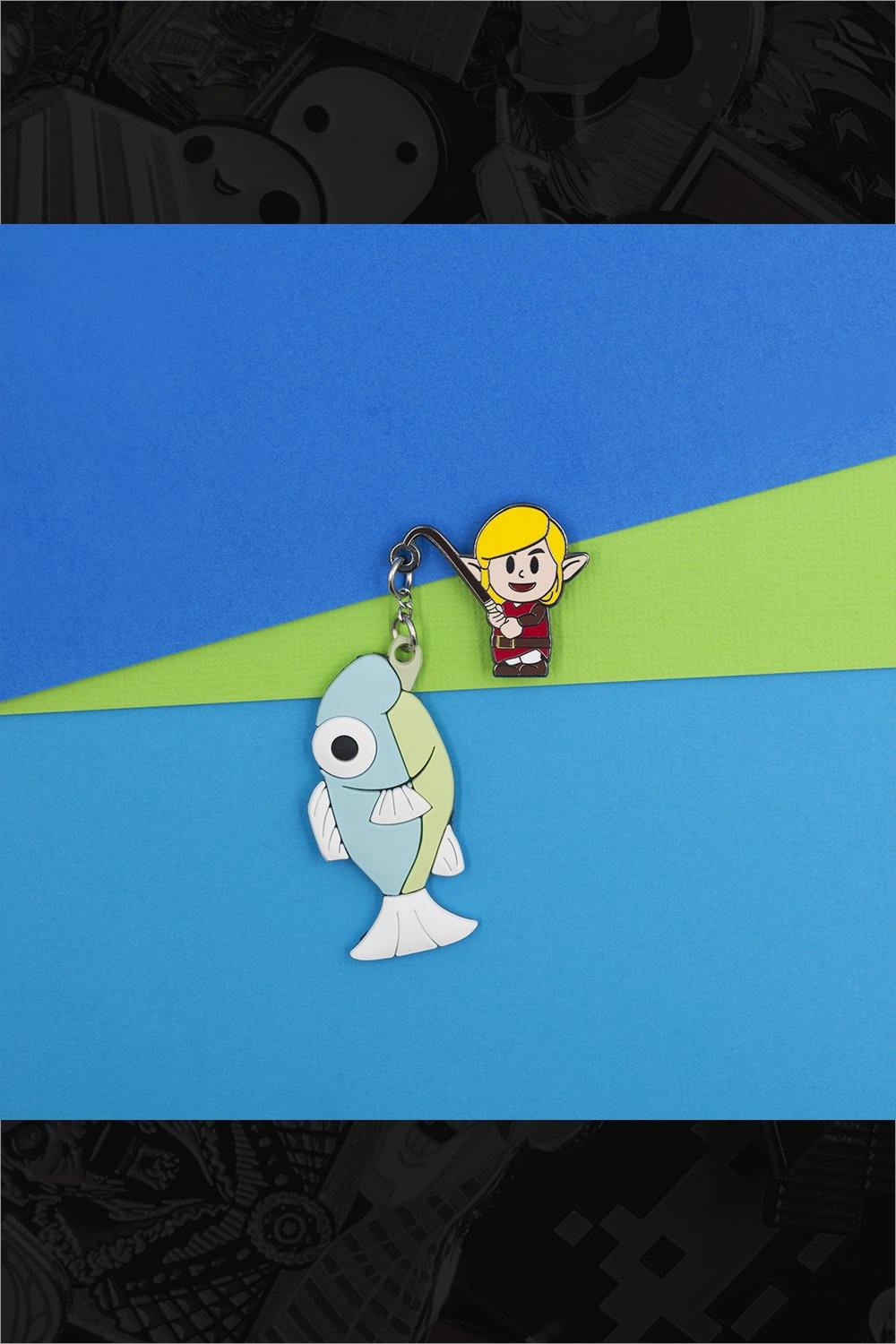 572. "LoZ Master Fisherman" Pin by Little Shop of Pins - Hero Complex Gallery