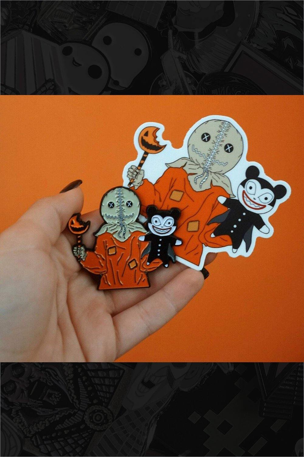 711. "Nightmare Before Trick'mas" Pin by Lively Ghosts - Hero Complex Gallery