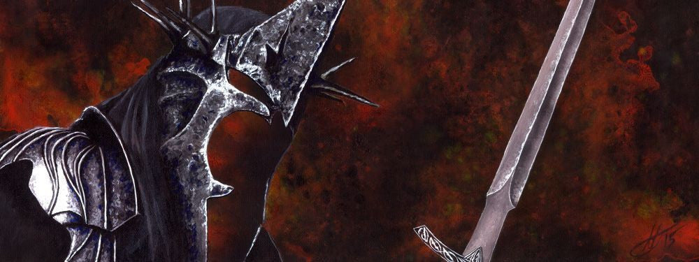 Head Hunters: "The King of Angmar" by Tony Hodgkinso - Hero Complex Gallery