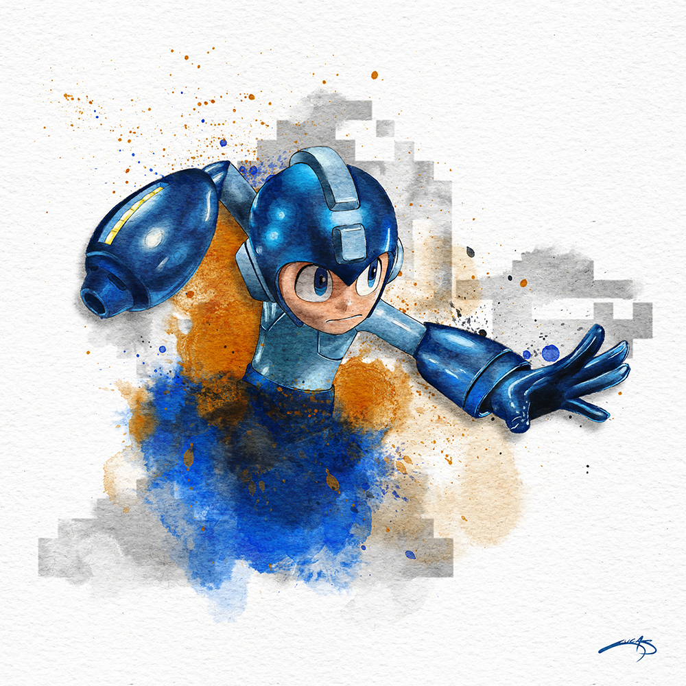 "Mega Man" by Lucas Tetrault