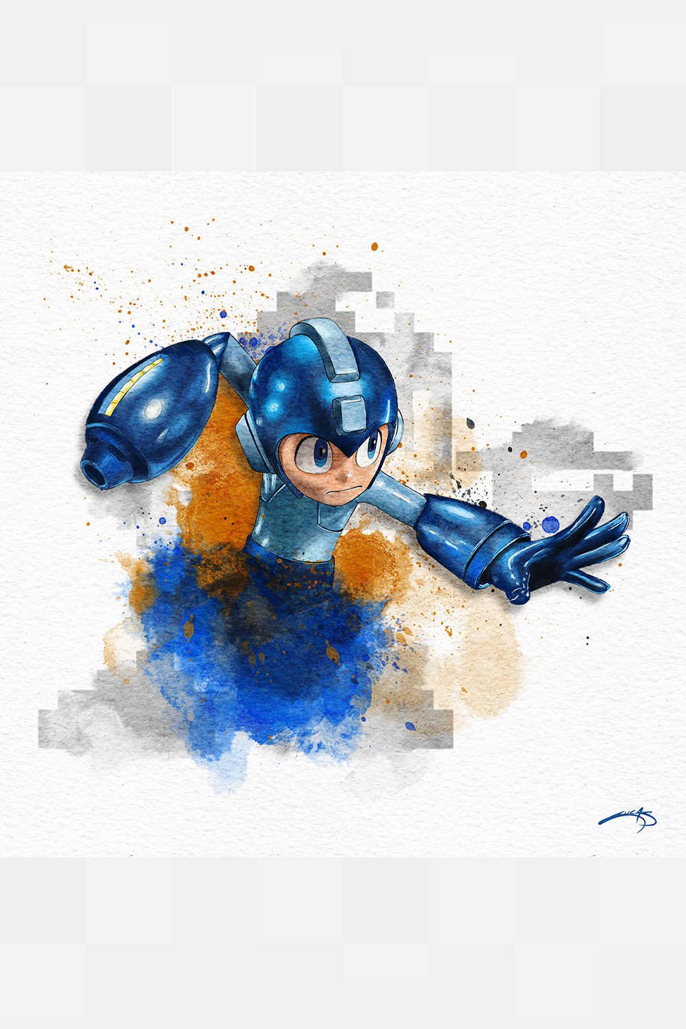 "Mega Man" by Lucas Tetrault