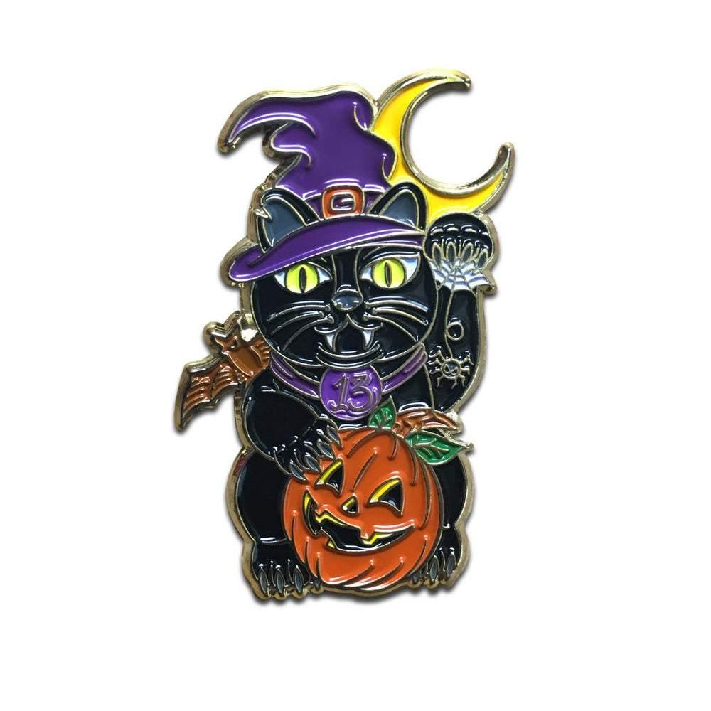 338. "Lucky Binx" Pin by Two Ghouls Press - Hero Complex Gallery