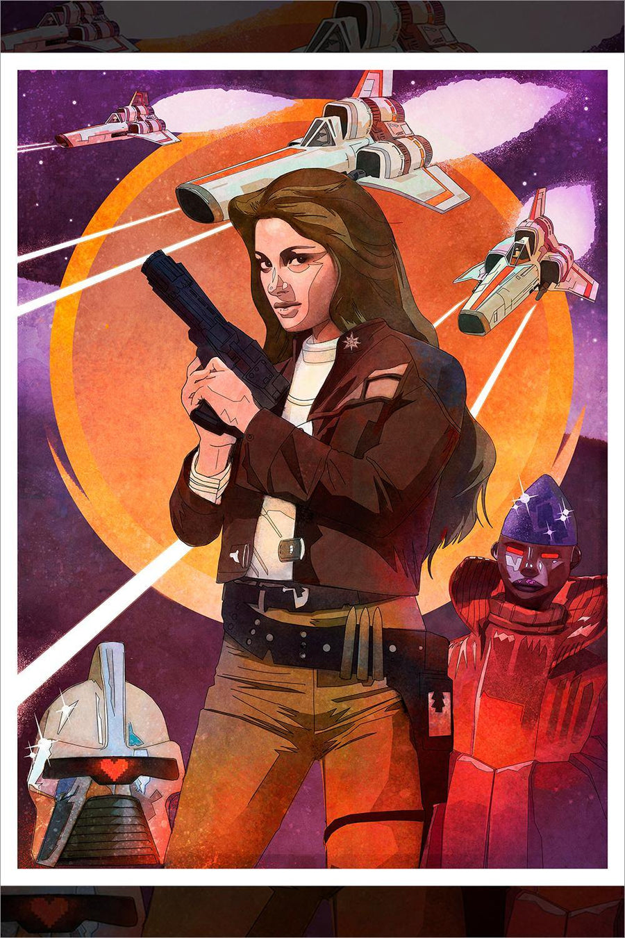 "Serena – Gone Too Soon" by Luke Harrington - Hero Complex Gallery