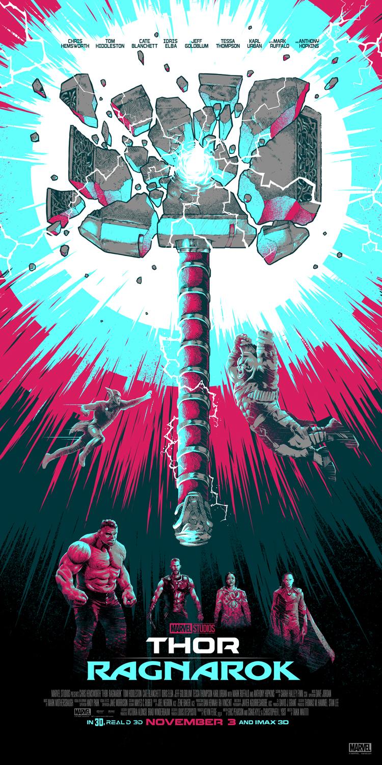 "Hammer of the Gods" by Luke Preece - Hero Complex Gallery
