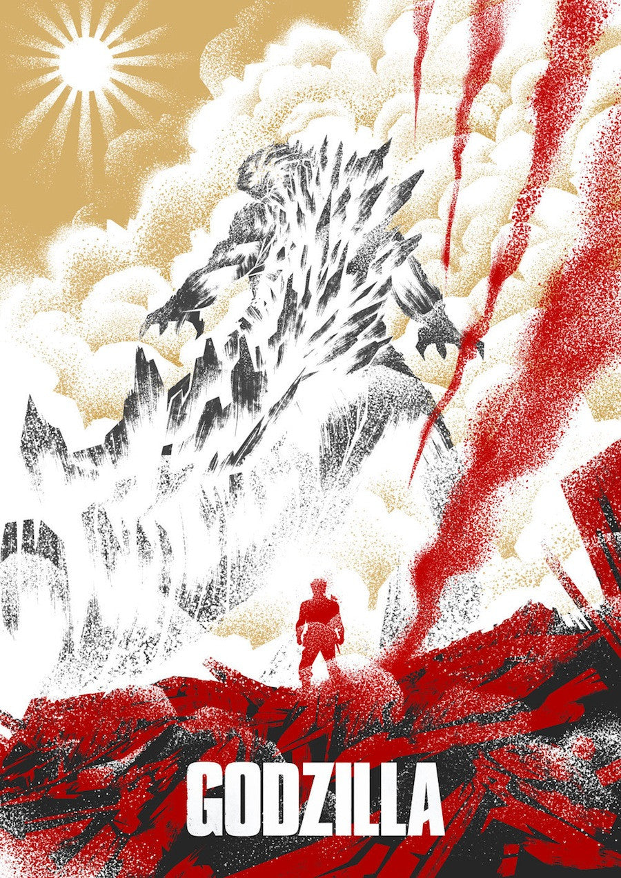 "Godzilla" by MLEEG - Hero Complex Gallery
