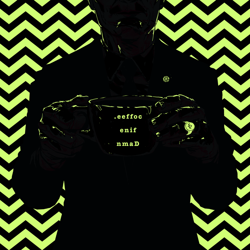 "Damn Fine Coffee" by Michael Lee-Graham - Hero Complex Gallery