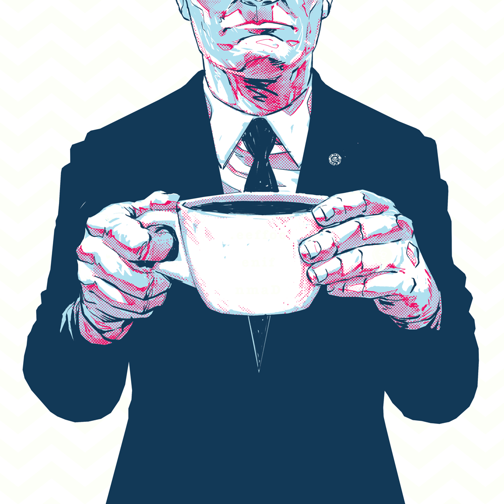 "Damn Fine Coffee" by Michael Lee-Graham - Hero Complex Gallery