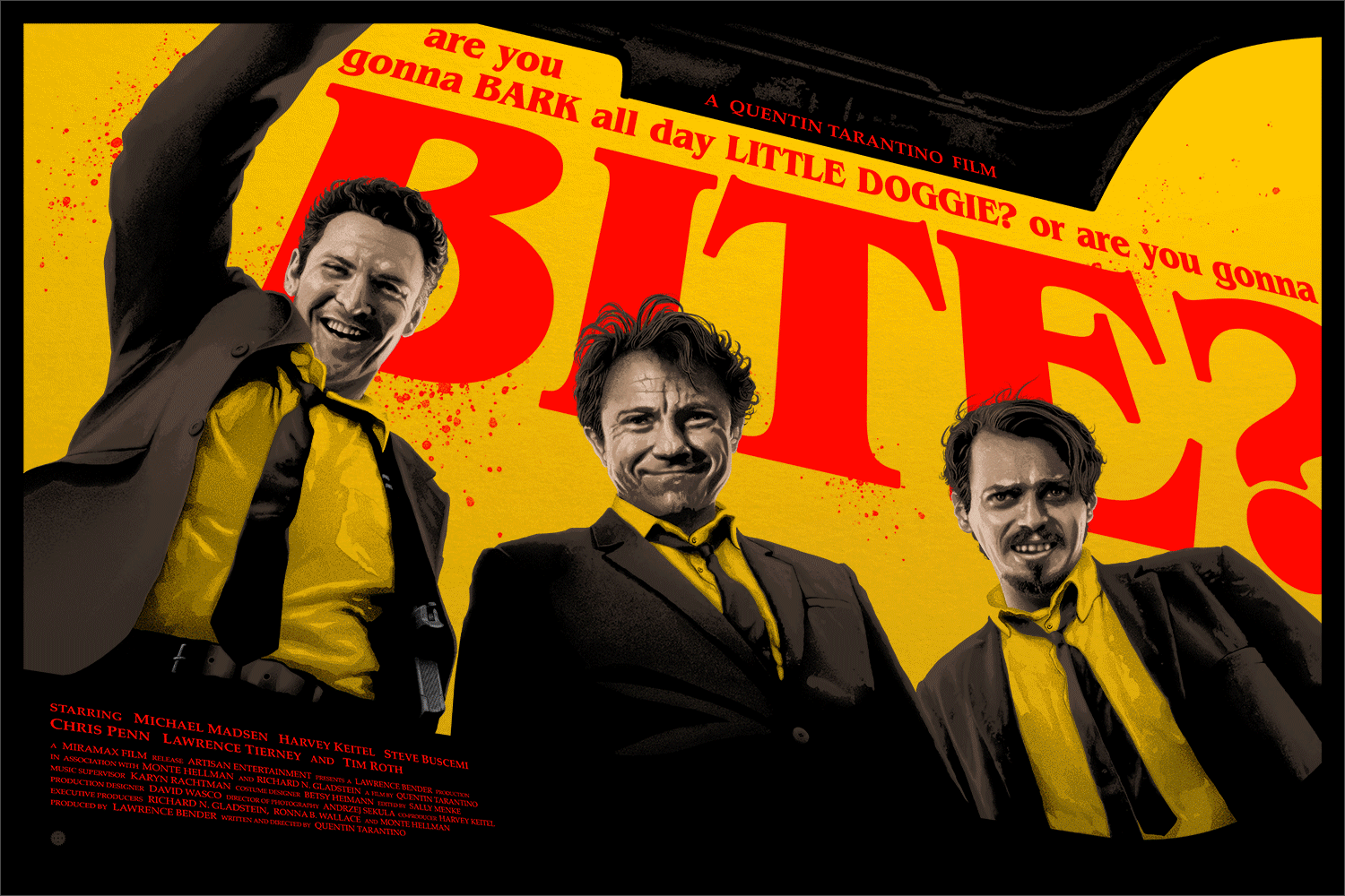 "Reservoir Dogs" by Marko Manev - Hero Complex Gallery