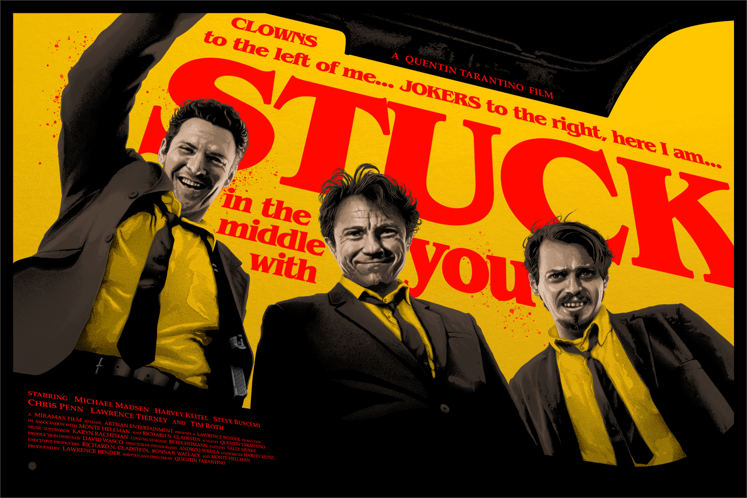 "Reservoir Dogs" by Marko Manev - Hero Complex Gallery