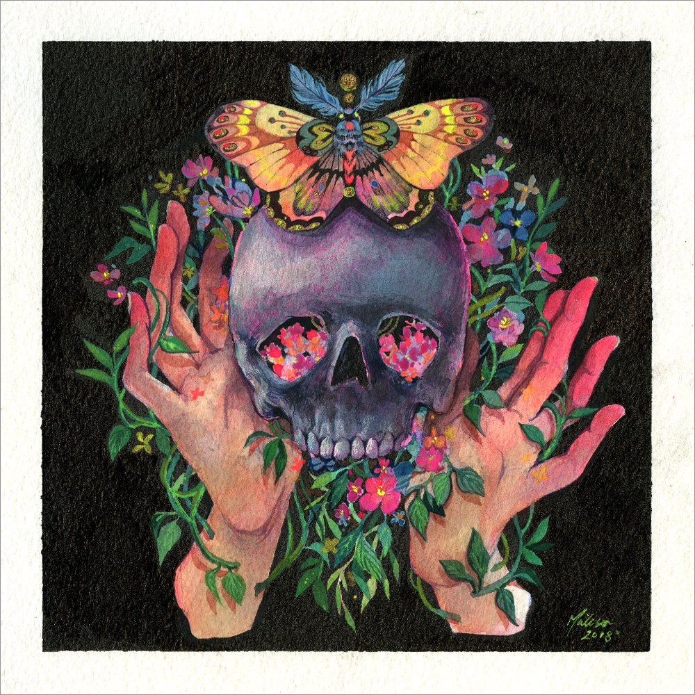 "To Embrace Death" by Malisa Suchanya - Hero Complex Gallery