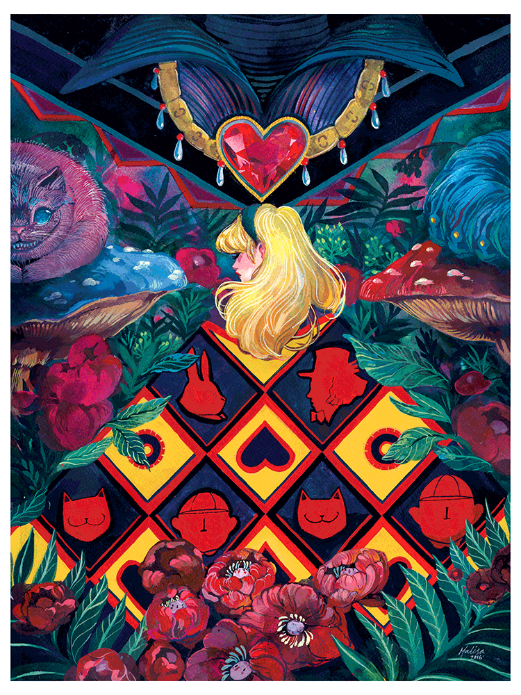 "Lost In Wonderland" by Malisa Suchanya - Hero Complex Gallery