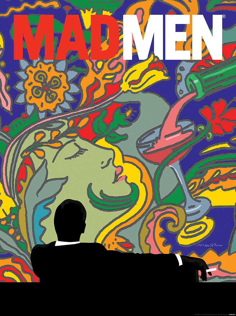 "Mad Men" by Milton Glaser - Hero Complex Gallery

