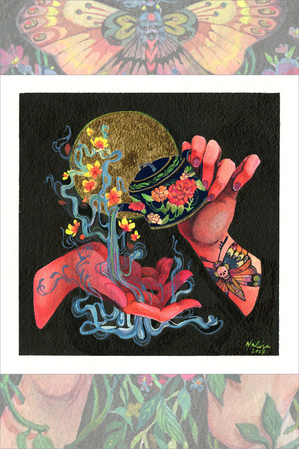 "To Embrace Death" by Malisa Suchanya - Hero Complex Gallery