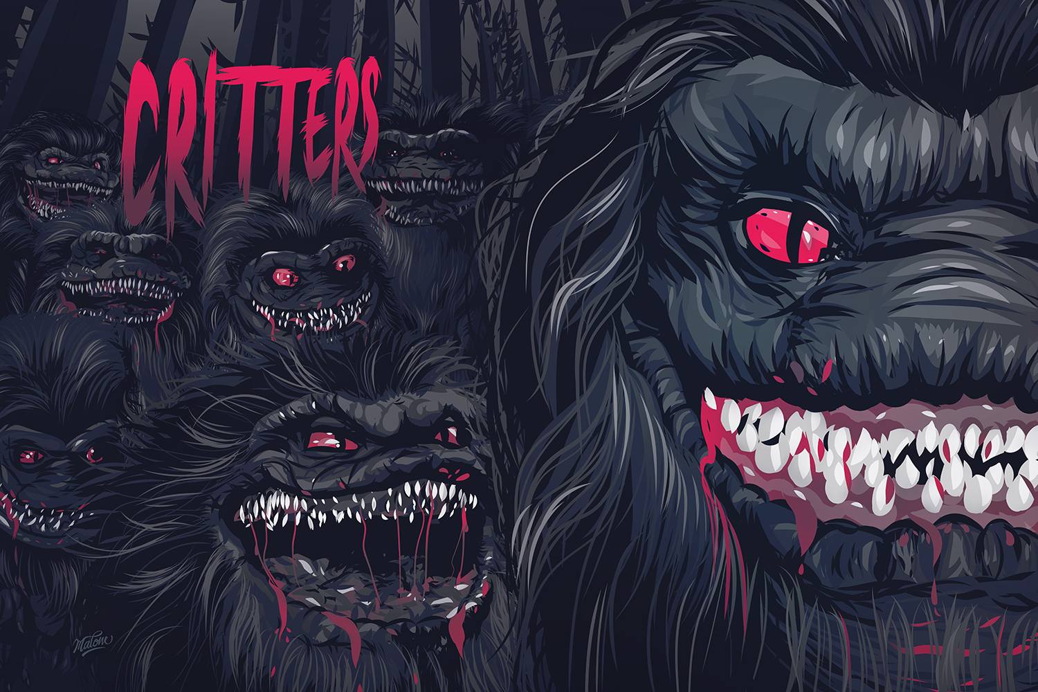 "They Eat So Fast You Won’t Have Time To Scream" by Malone