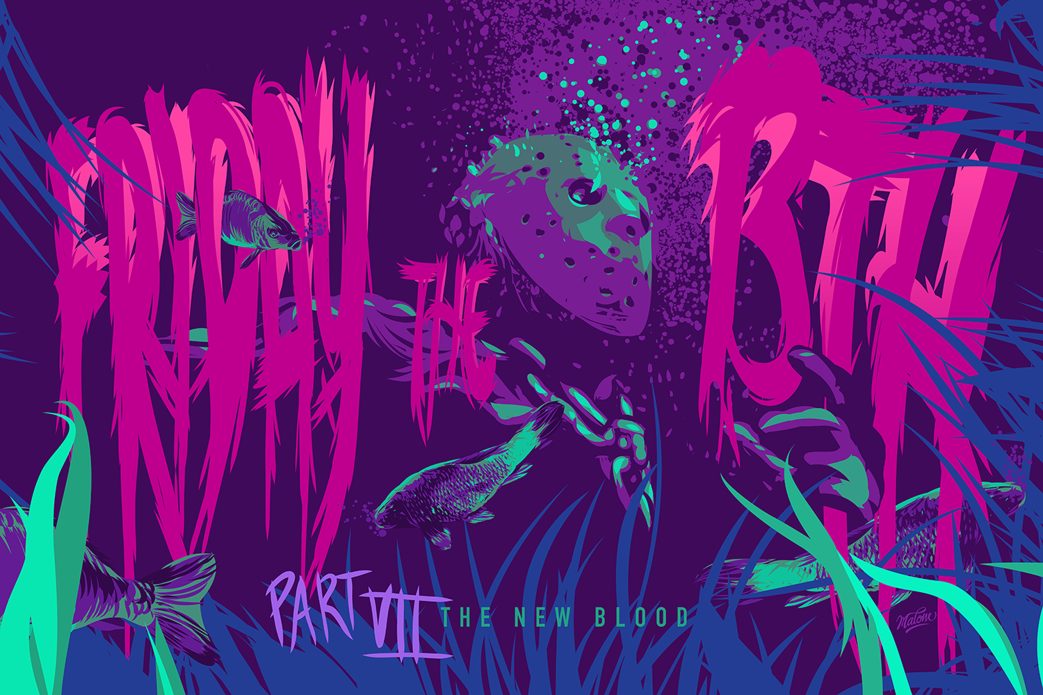 "At the bottom of the Crystal Lake" by Malone