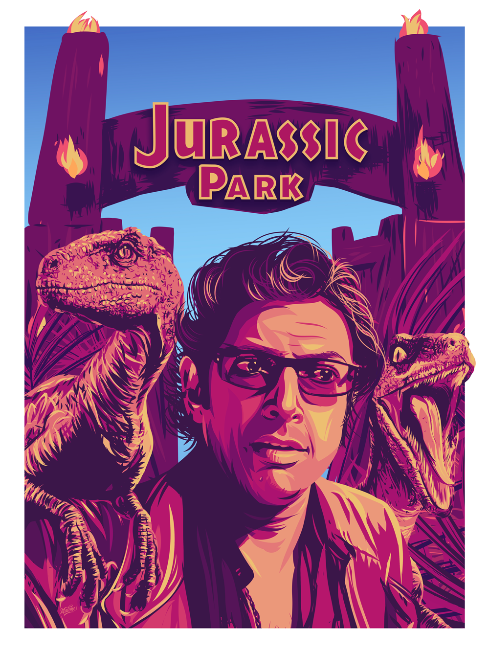 "Life Finds A Way" by Malone