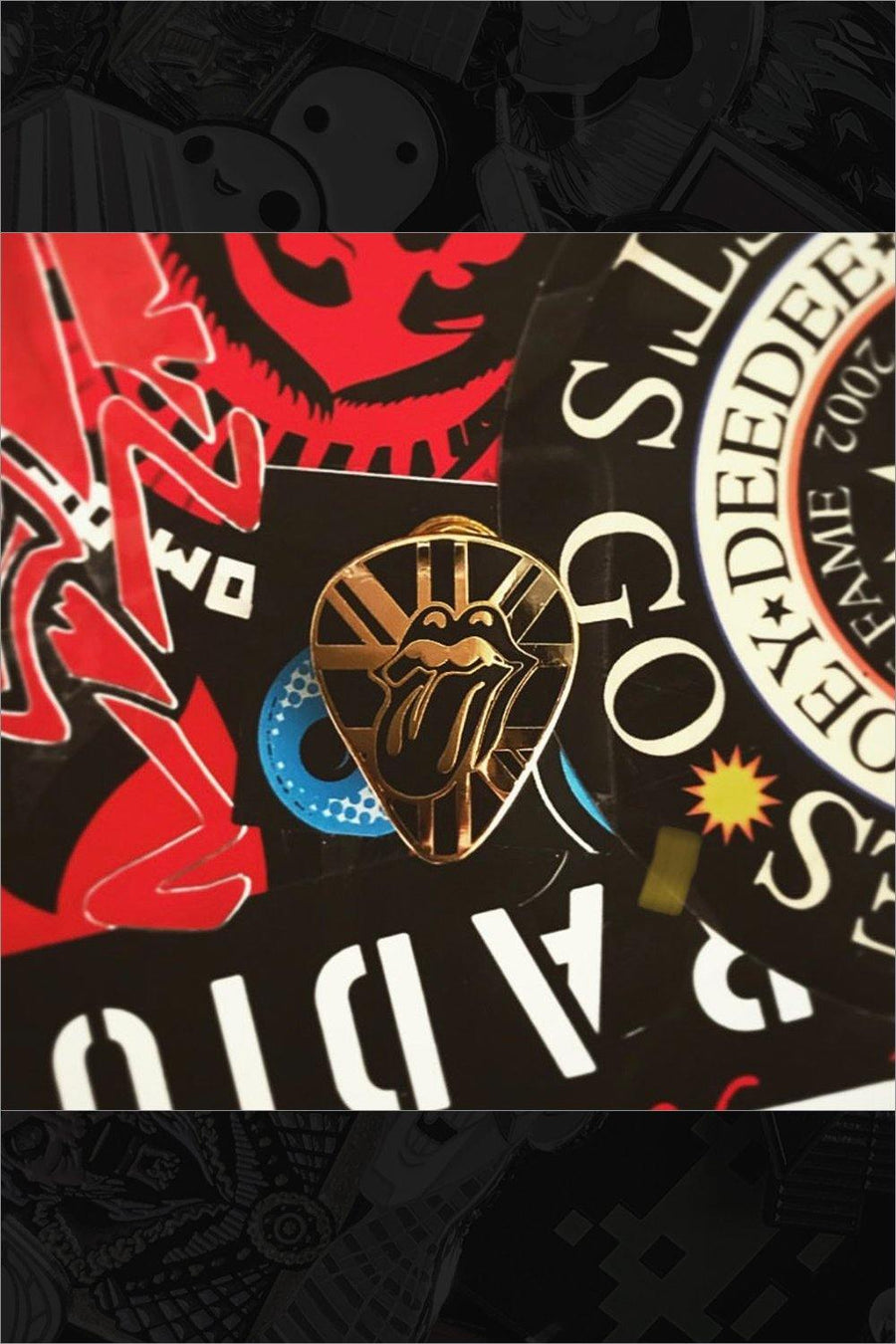 749. "Sticky Fingers" Pin by Mame Pins - Hero Complex Gallery