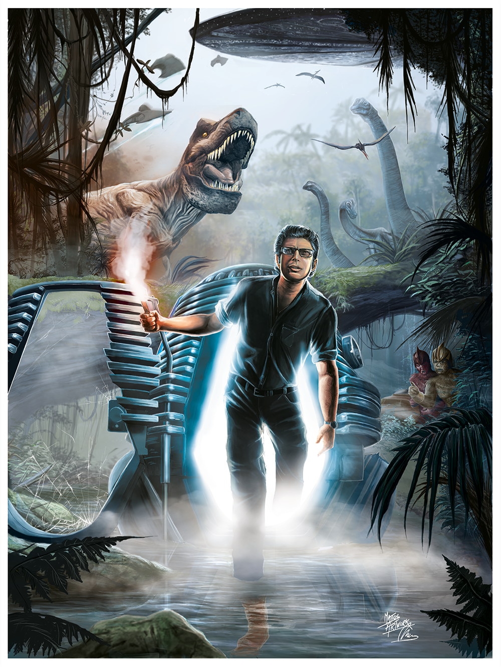 "Welcome To The Goldblum`s World" by Mariano Mattos