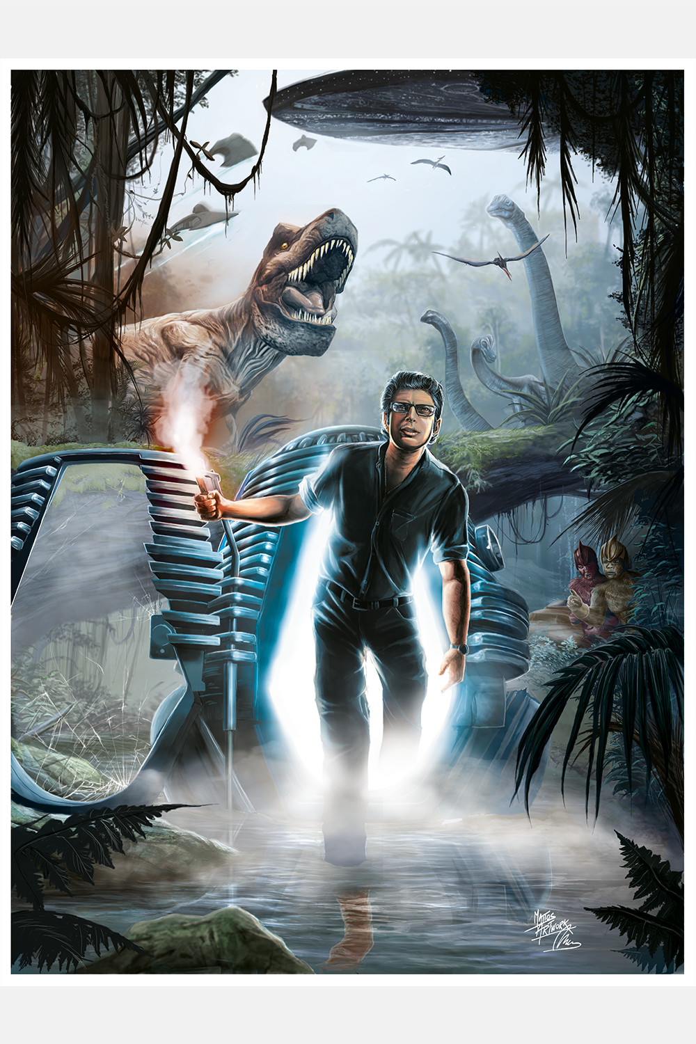 "Welcome To The Goldblum`s World" by Mariano Mattos