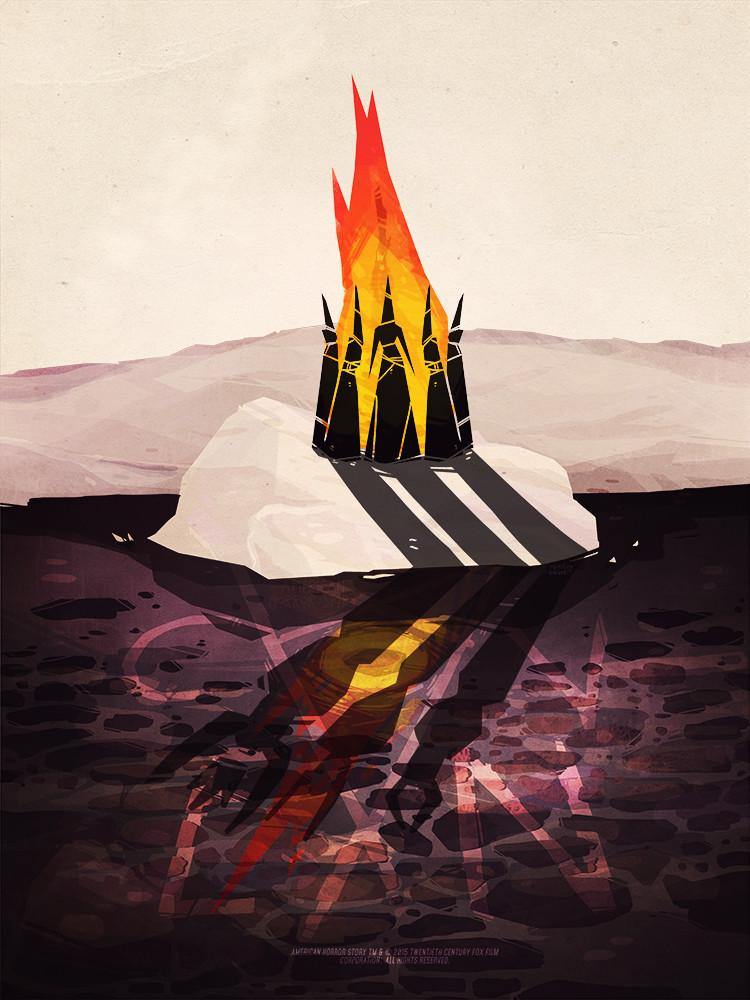 "Watch Me Catch Fire" by Marie Enger - Hero Complex Gallery