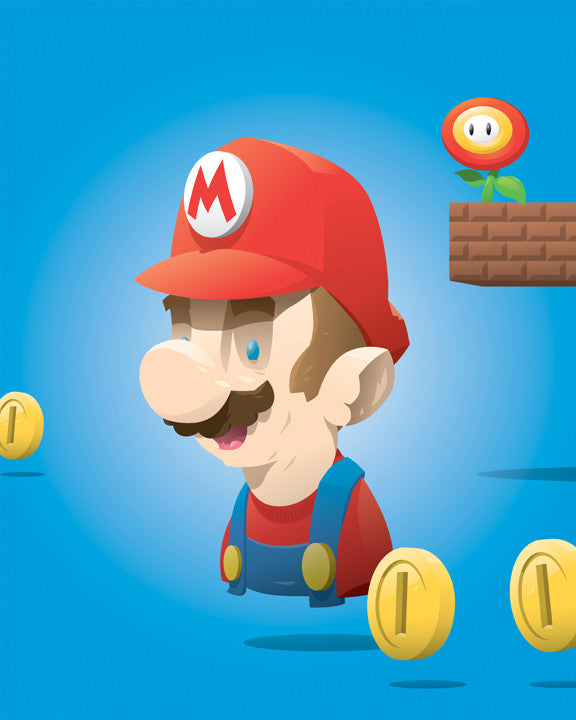 Busted: "Mario" by Florey - Hero Complex Gallery
 - 1