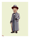 "The Good Guys: Poirot" by Mark Chilcott - Hero Complex Gallery